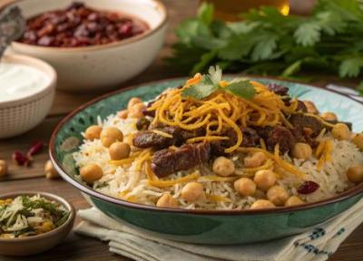 طرز تهیه نخود پلو با گوشت تکه ای؛ خوشمزه و مقوی طرز تهیه نخود پلو با گوشت تکه ای؛ خوشمزه و مقوی