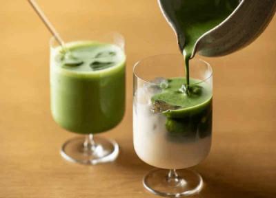 طرز تهیه آیس ماچا کافی شاپی ، چیکار کنم رنگ سبز ماچا تیره نشه؟ طرز تهیه آیس ماچا کافی شاپی ، چیکار کنم رنگ سبز ماچا تیره نشه؟